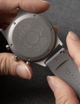 Quick release FKM rubber watch strap