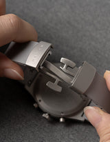 FKM rubber watch strap