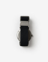 MUS-03 BLACK 40MM + BLACK PARACHUTE STRAP SET