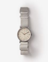 Grey mens field watch