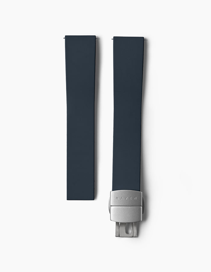 Navy CTS FKM Rubber Strap