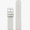 Off-white leather watch bands