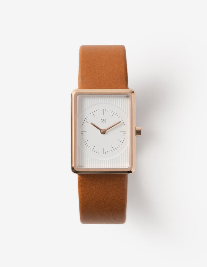 Brown square watches for men