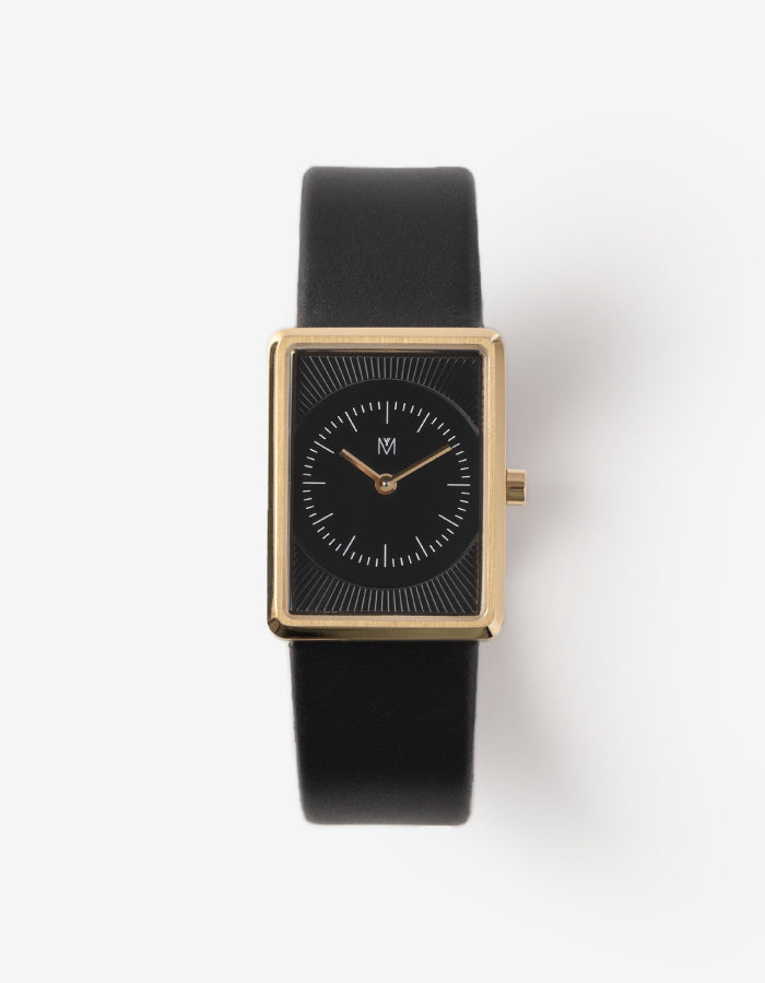 Black square watches for men